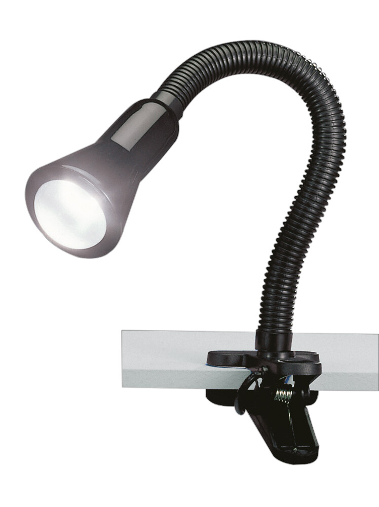 fLEXO PINZA E14 40W NEGRO