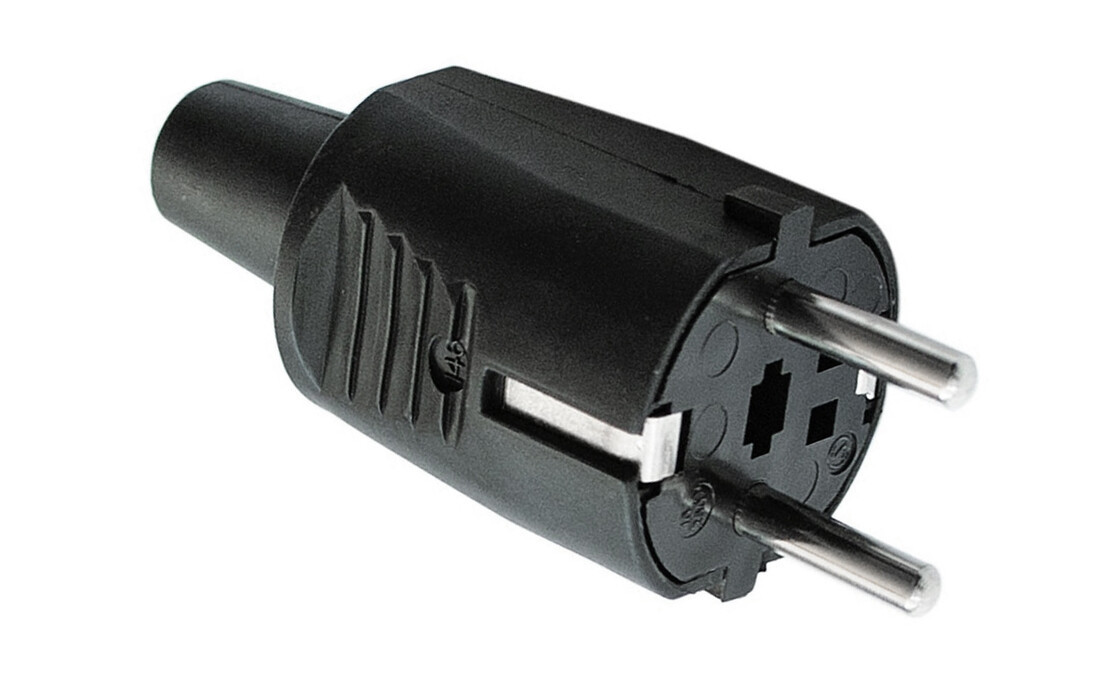 cLAVIJA AEREA TTL NEGRA 16A GOMA FENOPLASTICA       