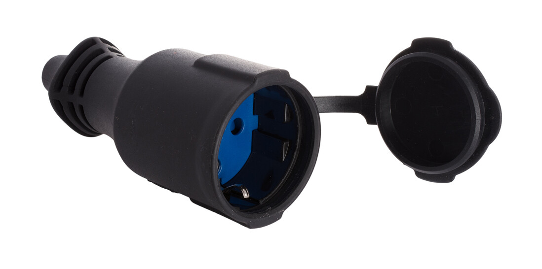 bASE MOVIL NEGRA IP44 CAUCHO SOLERA        