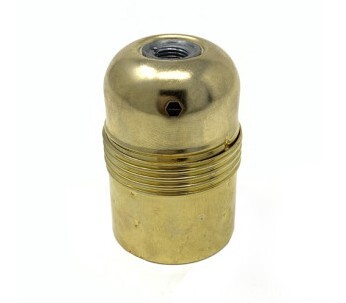 pORTALAMPARAS ROSCADO LATON E27          