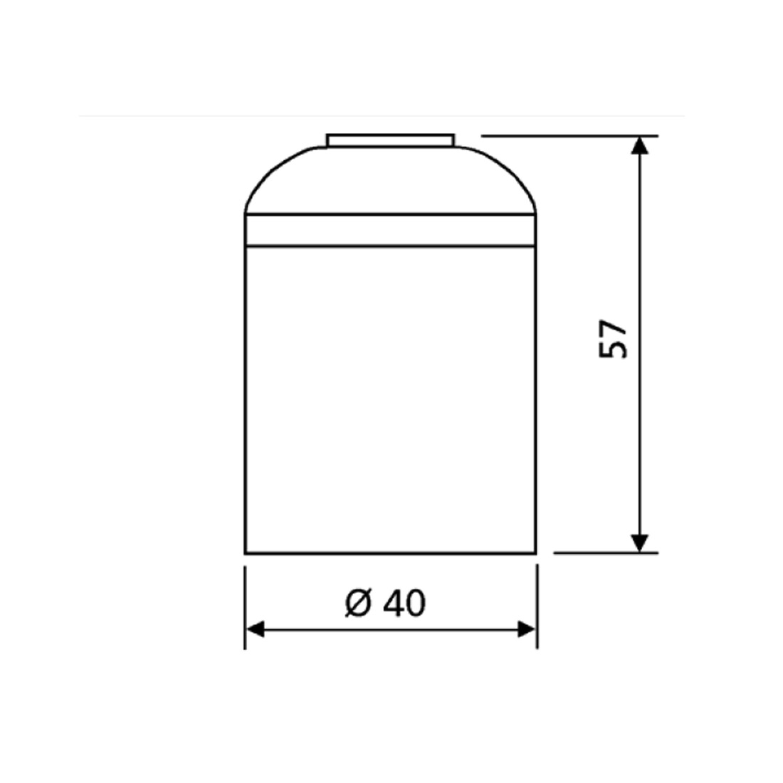 pORTALAMPARAS LISO E27 BLANCO SOLERA         