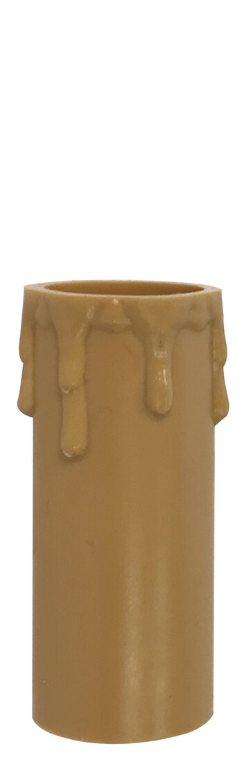 fUNDA VELA BEIGE C/GOTAS 28x68mm SOLERA        