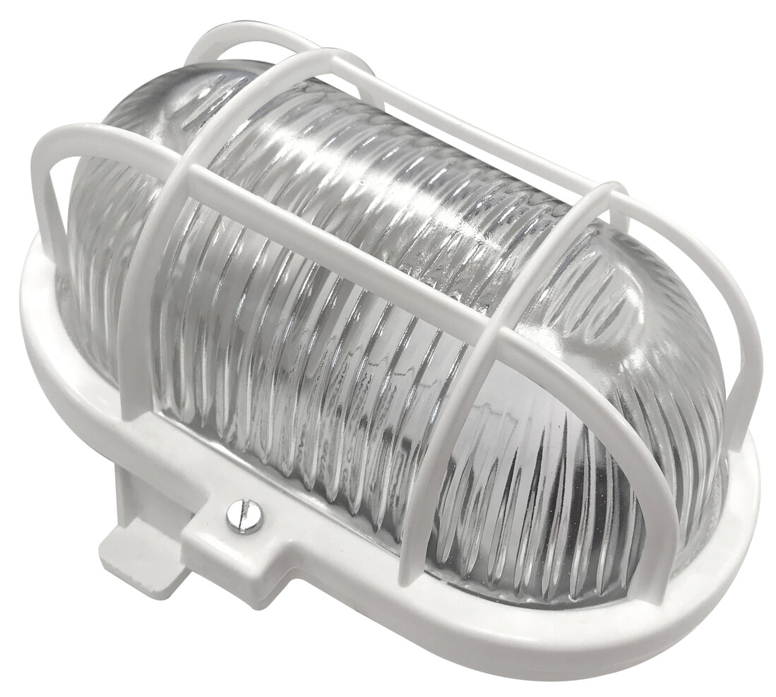 oVAL APLIQUE FENOPLASTICA ESTANCO BLANCO E27         