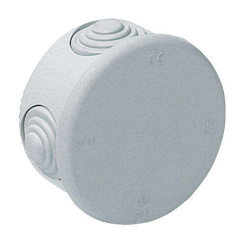 cAJA ESTANCA REDONDA 40x70mm. SOLERA         