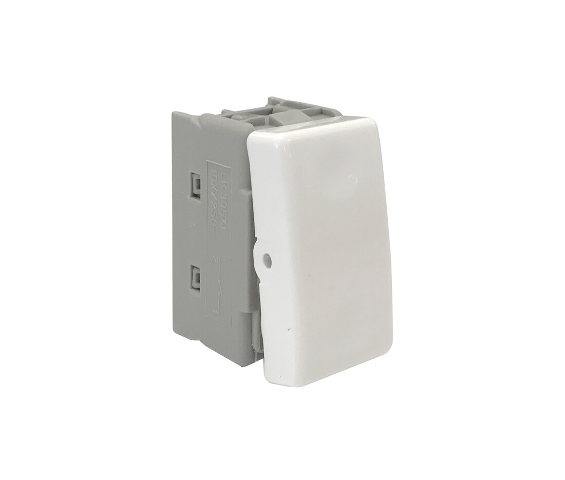 pULSADOR LUZ ESTRECHO EMPOTRABLE 10A 250V        