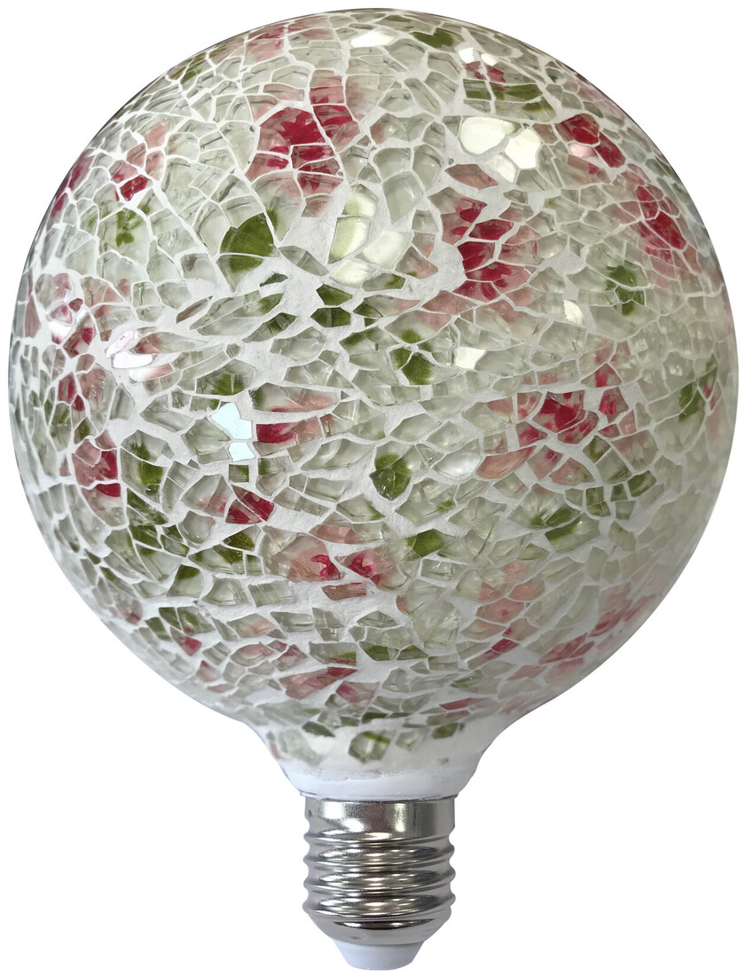 lAMPARA LED TIFFANY E27 4W ROSA        