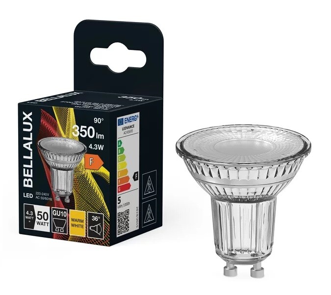 lAMPARA DICROICA LED 3,6W GU10 2700K BELLAL       