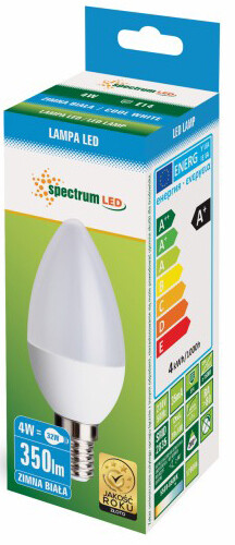 lAMPARA VELA LED 6W E14 6500K SPECTRUM       