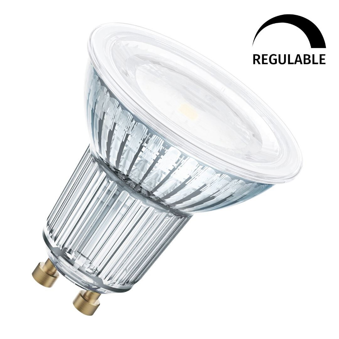 lAMPARA PAR16 LED REGULABLE GU10 8W 4000K 120° SUPERSTAR OSRAM