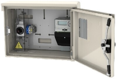 cAJA TIPO CPM-1ME-UF CONTADOR ELECTRICO C/ TEJADILLO       