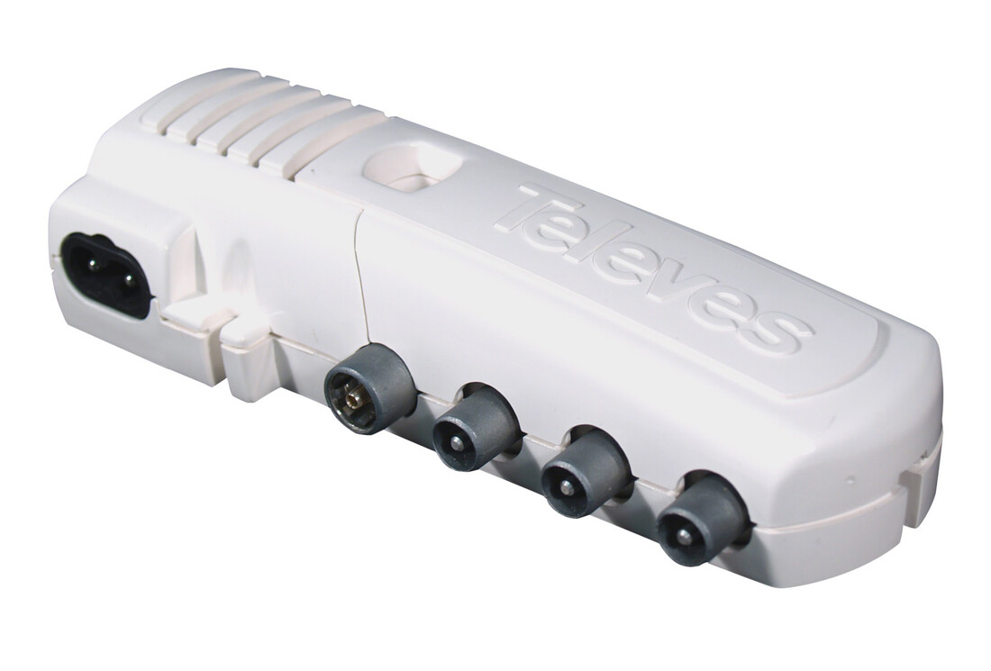 cONTROL DE GANANCIA MANUAL AMPLIFICADOR 1E-4S+TV VIVIENDA MATV.           