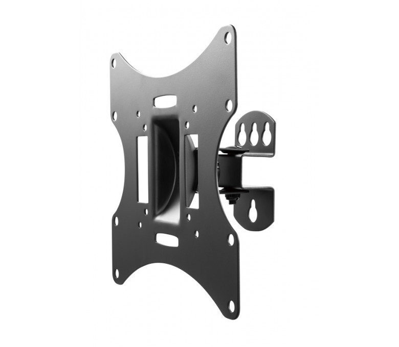 sOPORTE TV CON BRAZO NEGRO DE 23