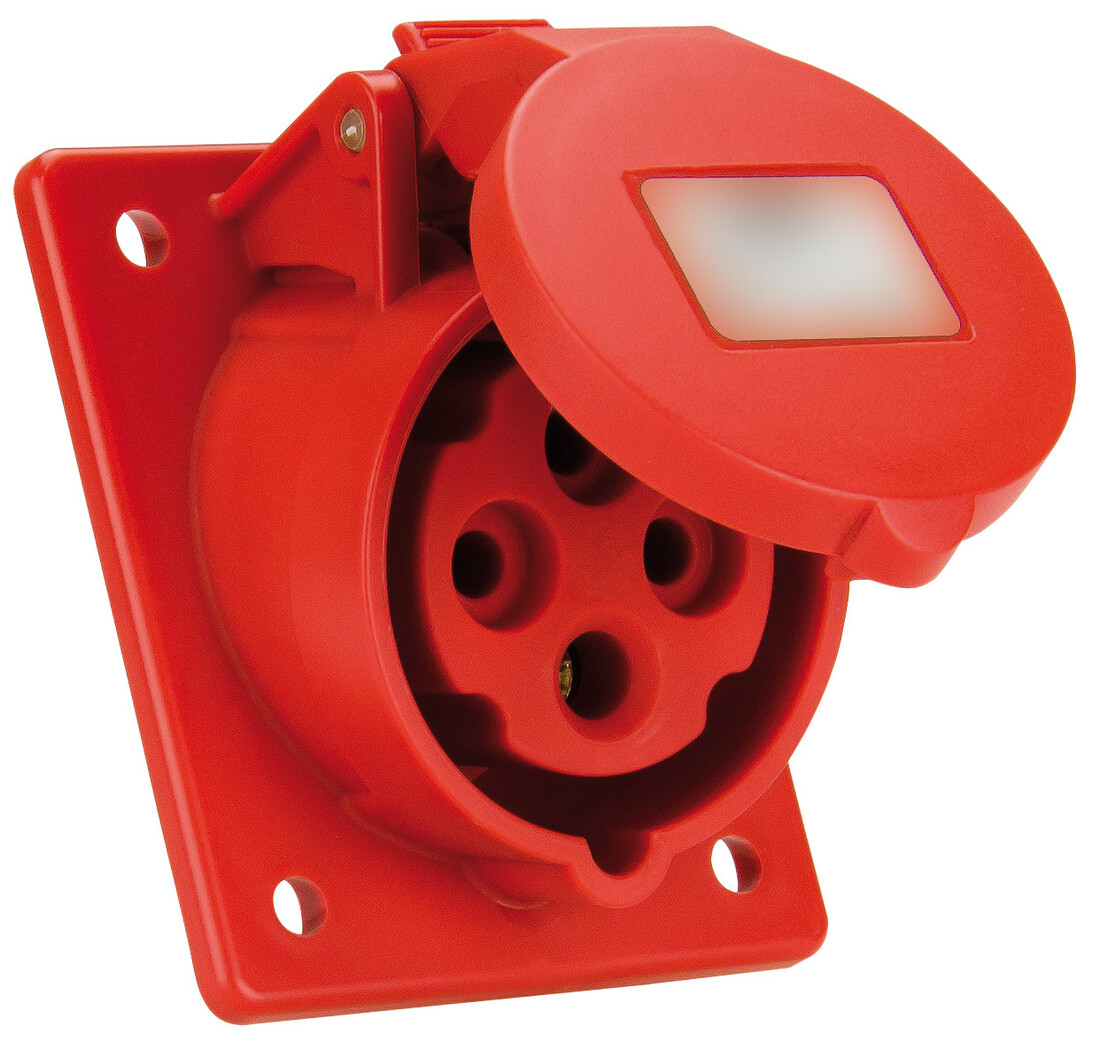 bASE EMPOTRAR CETAC 3P+T ROJA 32A 400V SOLERA