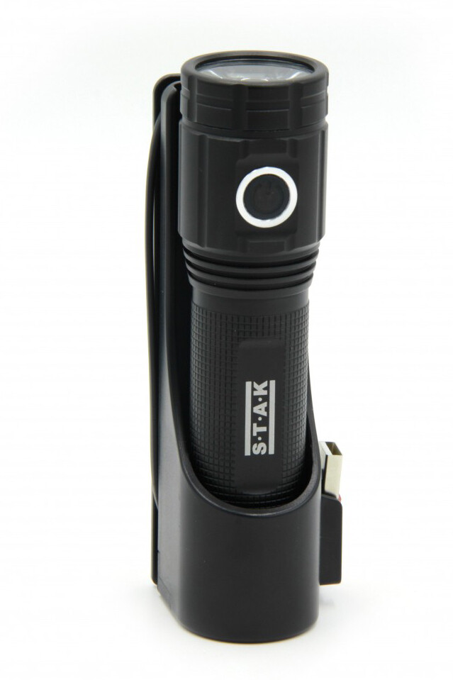 lINTERNA LED RECARGABLE CON BASE 20W 2000Lm VELAMP      