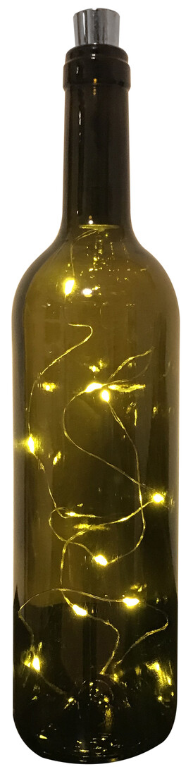 hILO LUMINOSO LED P/BOTELLA CORCHO METAL        