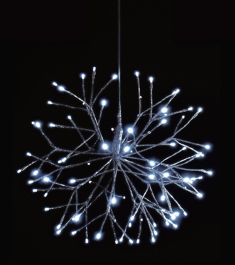 gUIRNALDA ESTRELLAS 120 LEDS BLANCO FRIO 5m        