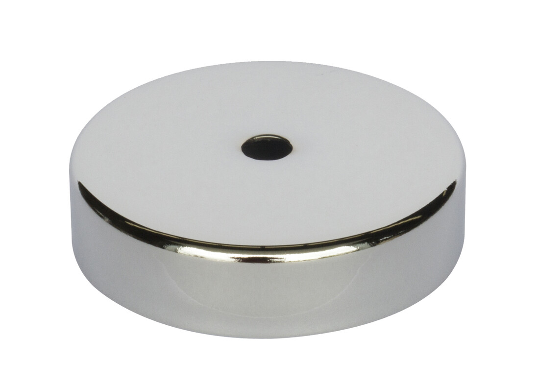 fLORON DECORATIVO METALICO CROMO 80x15 mm        