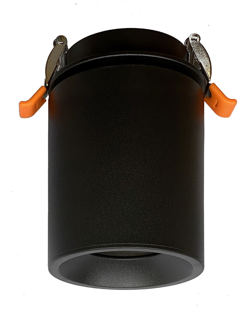 fOCO LED EMPOTRABLE CUERPO ORIENTABLE GU10 NEGRO       