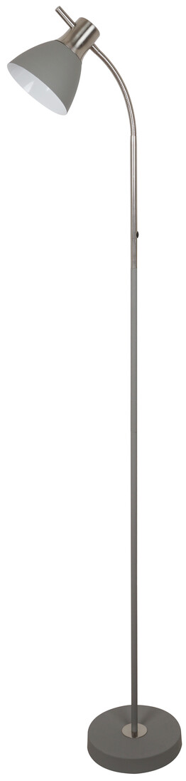 lAMPARA DE PIE NIQUEL TIPO FLEXO 1XE27 YEMEN      