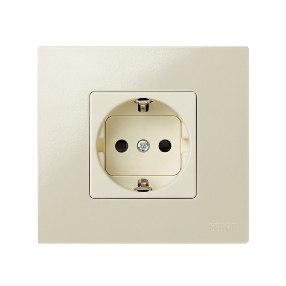 bASE SCHUKO BLANCO MARFIL SIMON         