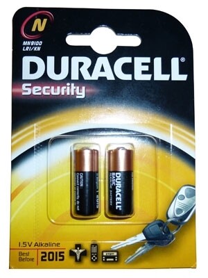 bL 2ud PILA ALCALINA LR1 1,5V MANDOS DURACELL      