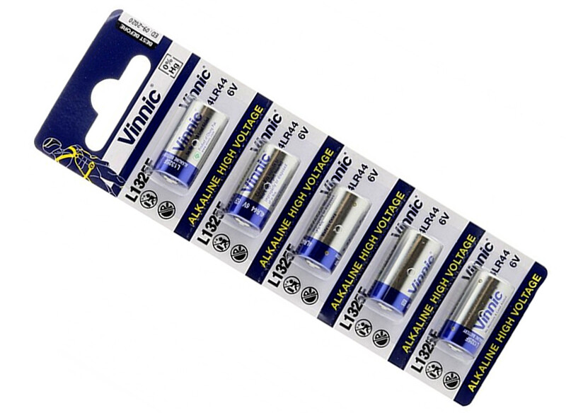 bL5 PILA CILINDRICA ALCALINA 4LR44 6V VINNIC       
